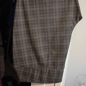 Nine West Grey Plaid Leggings